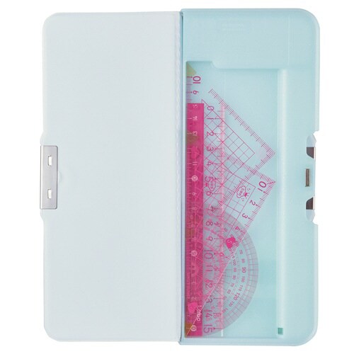 ペールカラー筆入(シャーベットミント)×5