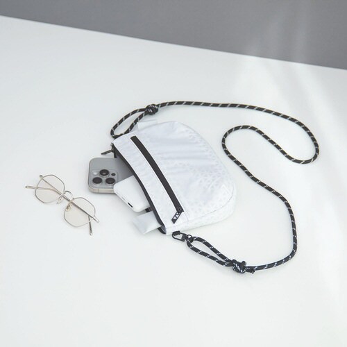 軽量ショルダーポーチ(ホワイト)×2