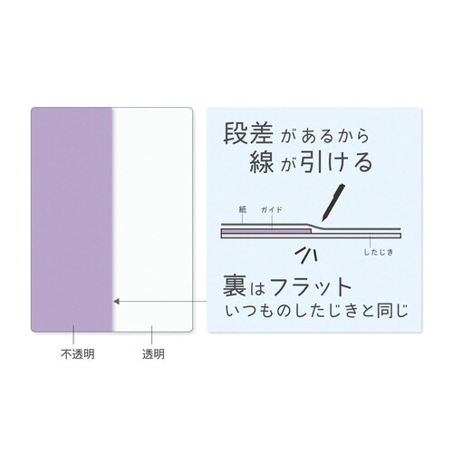 わけありしたじき2分割・パープル×10