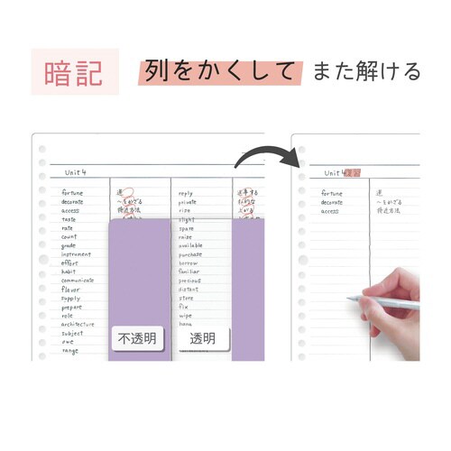 わけありしたじき4分割・パープル×10