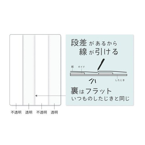 わけありしたじき4分割・ホワイト×10