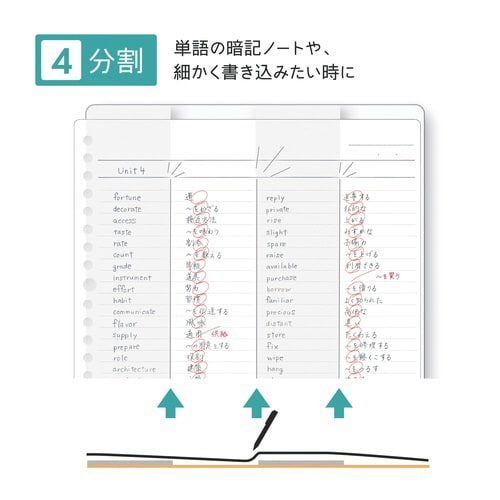 わけありしたじき4分割・ホワイト×10
