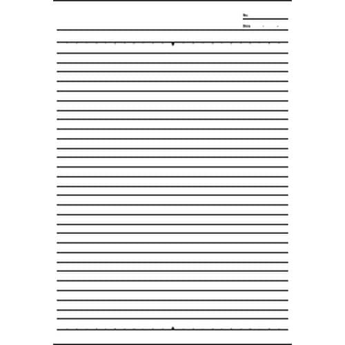 クロチェットノート A罫 30枚×20