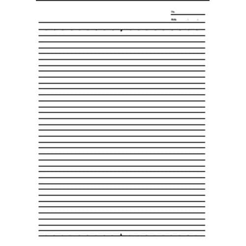 クロチェットノート B罫 30枚×20