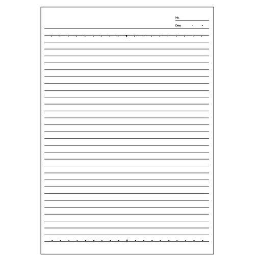 B5セレクトノート A罫 30枚×10