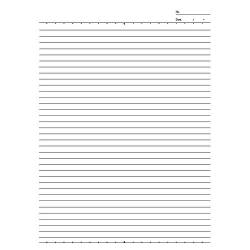 B5セレクトノート B罫 30枚×10