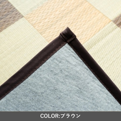 い草ラグ DXサラ BR 261×352cm