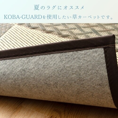 ラグ DXモダンチェックBR 174×261cm