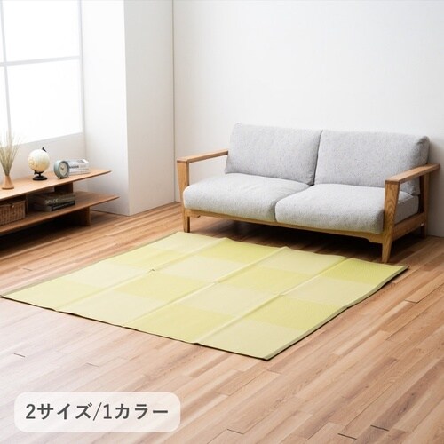 洗えるラグ ラフテル GN 174×261cm