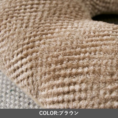 穴あきクッション ラムリー GY 40×40cm