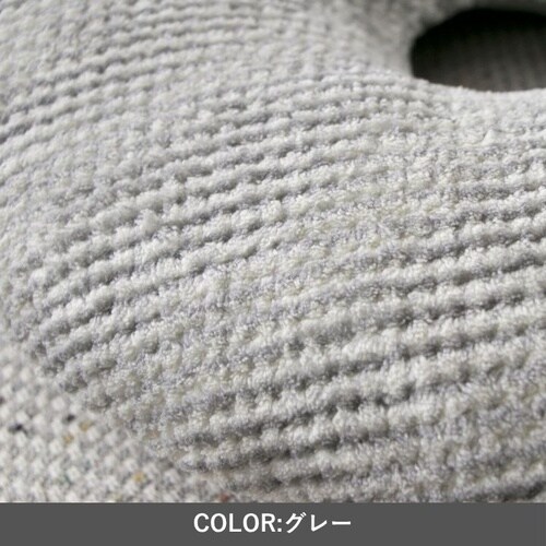 穴あきクッション ラムリー GY 40×40cm