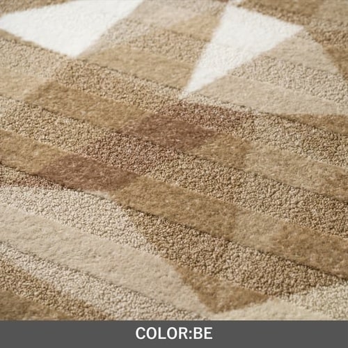 ラグ ランス BE 180×180cm