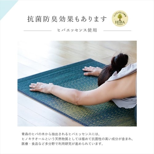 ヨガマット ボタニカル BK 66×185cm