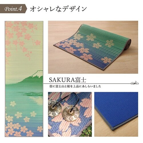 ヨガマット SAKURA富士 60×180cm
