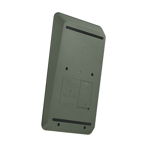 カシオ スタイリッシュ電卓 ジャスト型 グリーン