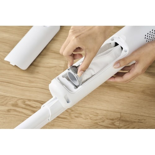 充電式紙パックスティッククリーナー ホワイト