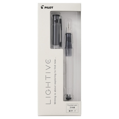 万年筆 ライティブ ノンカラー 細字×5