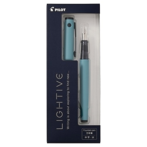 万年筆 ライティブ ターコイズ 中字×5