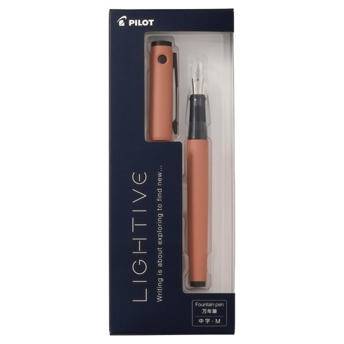 万年筆 ライティブ コーラル 中字×5