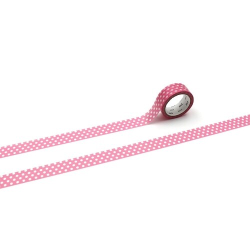 mt1Pドット・オーロラピンク×25