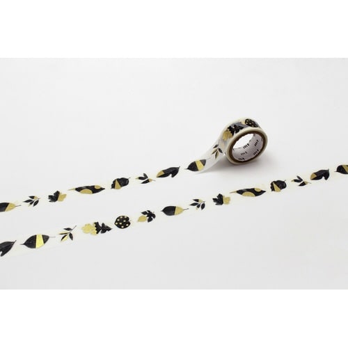 mtfab箔押し葉×15