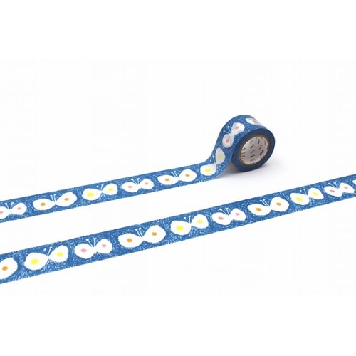 ミナペルホネンhanahane・blue×10