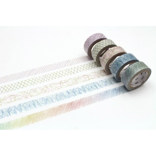 mtちぎはり色鉛筆せット×5