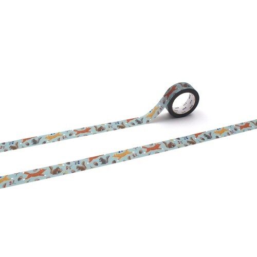 mtex刺繍・キツネとリス×20