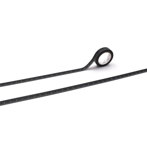 mtex黒地定規×25