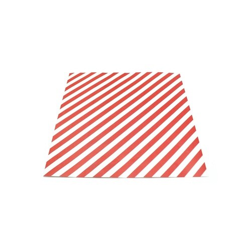 リメイクシートスクエアストライプ・RD×20