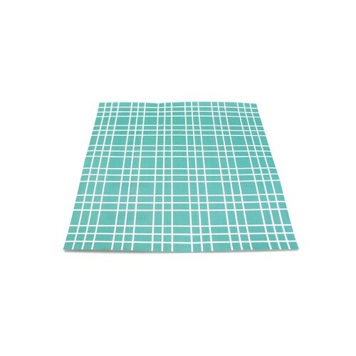 リメイクシートスクエア三枡格子・花緑青×20