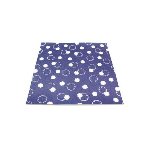 mtリメイクシートスクエア雪輪・紺藍×20