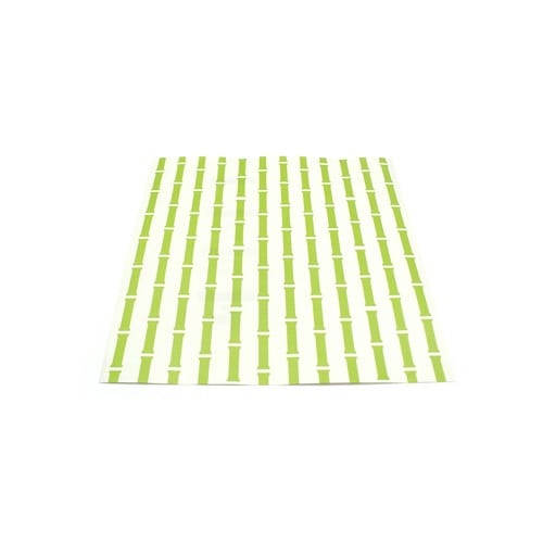 mtリメイクシートスクエア竹縞・萌黄×20