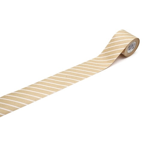 mt水貼りテープストライプ・ホワイト×10