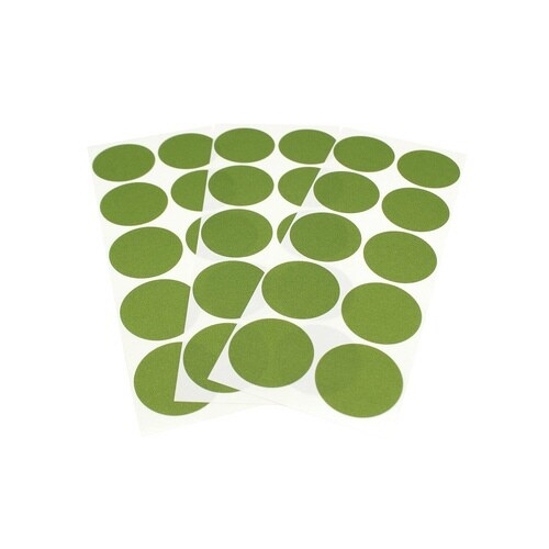 丸シールシート30マットオリーブグリーン×10