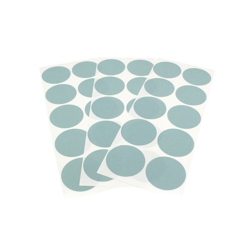 丸シールシート30マットスモーキーミント×10