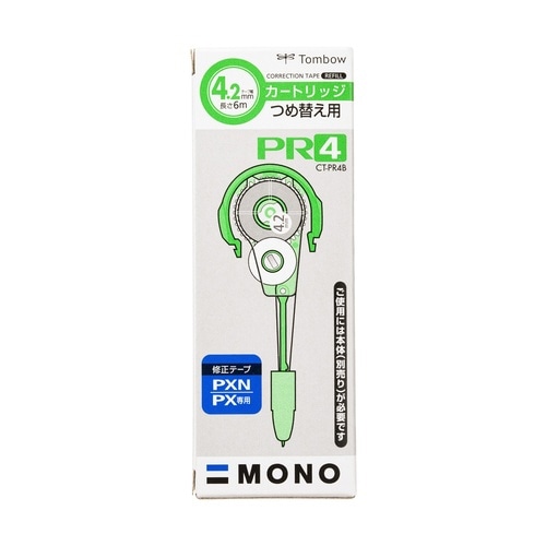 修正テープモノPXNカートリッジ幅4.2mm10個