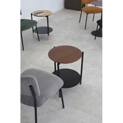 ユニティサイドテーブル(ダークブラウン)