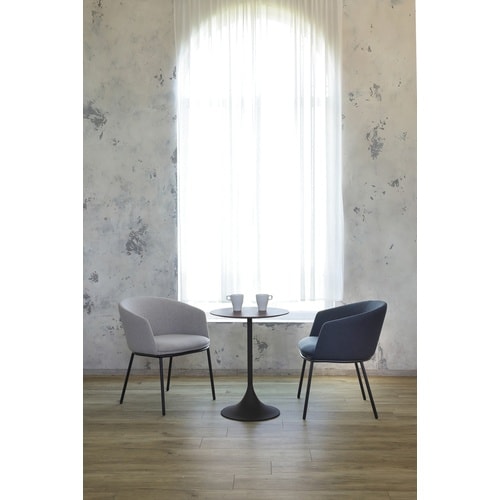 トラムカフェテーブル(ダークブラウン)