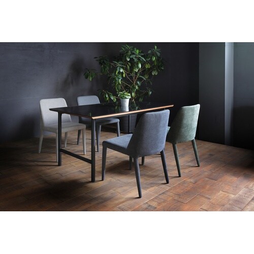 グラッドチェア(ダークグレー)2脚入り