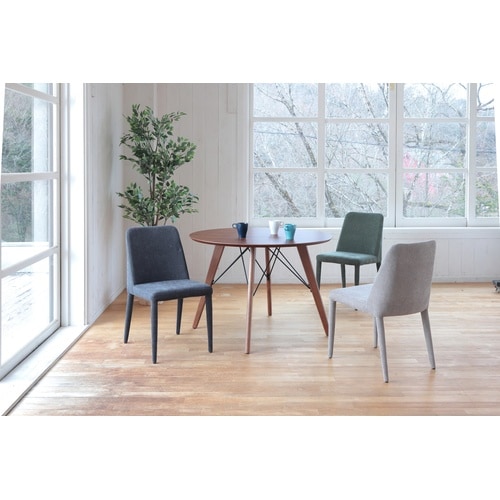 グラッドチェア(ダークグレー)2脚入り