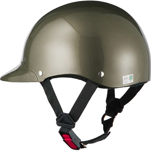 ヘルメット 半キャップ ガンメタ KC−180