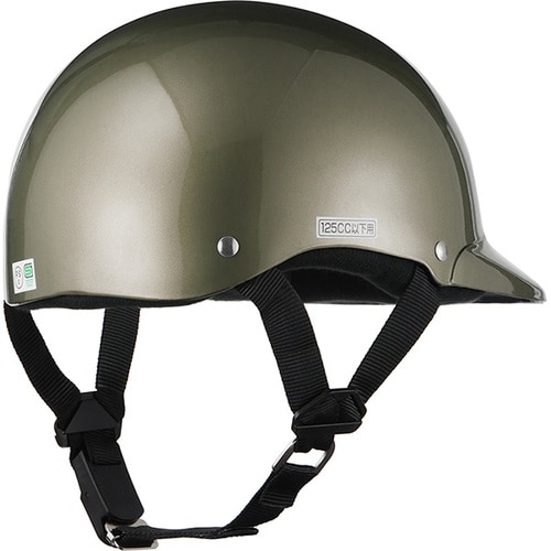 ヘルメット 半キャップ ガンメタ KC−180