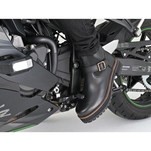 HBS−008+ サイドゴアブーツ カラー:ブラッ