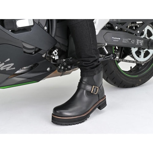 HBS−008+ サイドゴアブーツ カラー:ブラッ