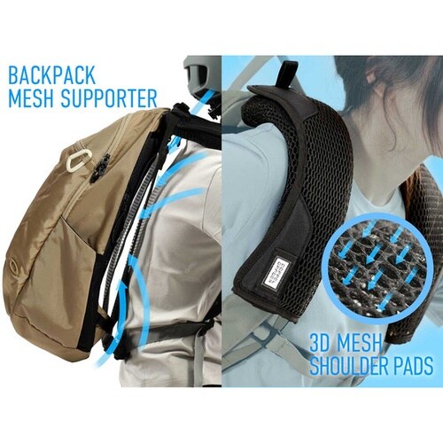 背中肩セットで蒸れんゾ