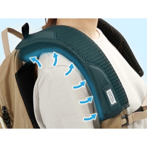 背中肩セットで蒸れんゾ