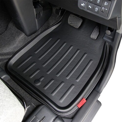 抗菌レザー(トレイマット前席用M)カラー : ブラ