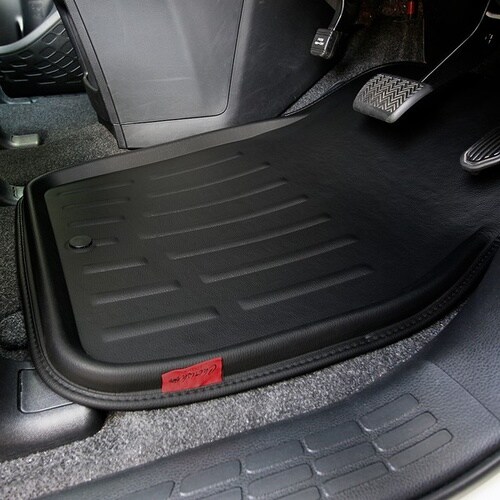 抗菌レザー(トレイマット前席用M)カラー : ブラ