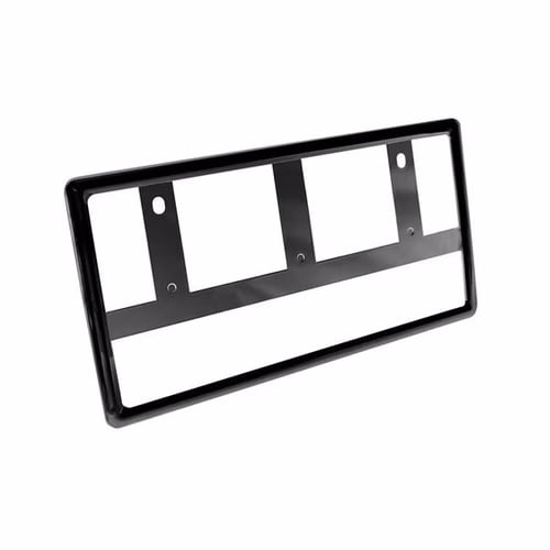 ナンバーフレーム カラー:ブラック(2016年4月